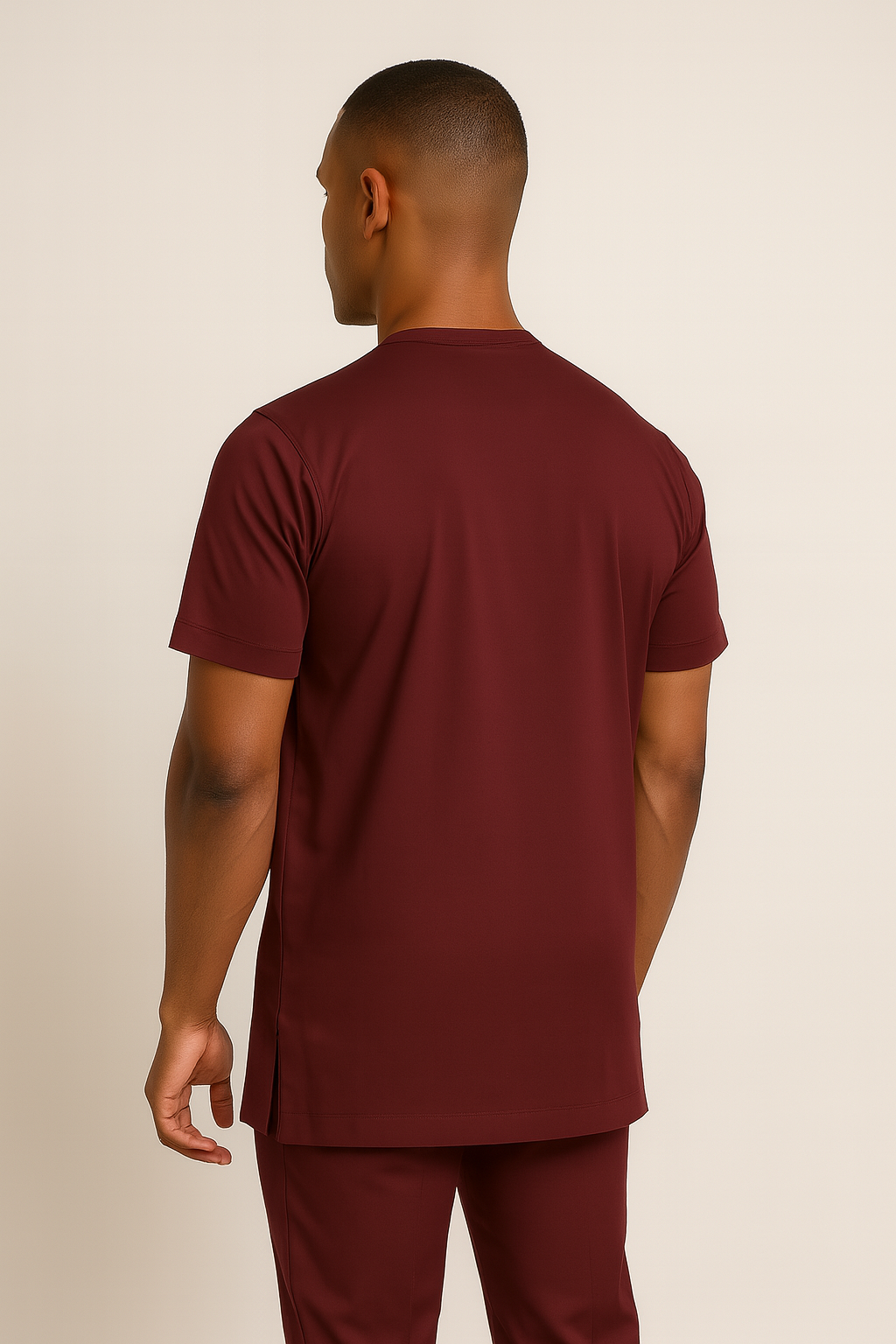 Burgundy Modern Kaftan