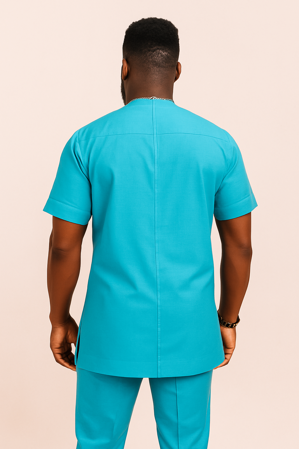 Coastal Edge Kaftan Set