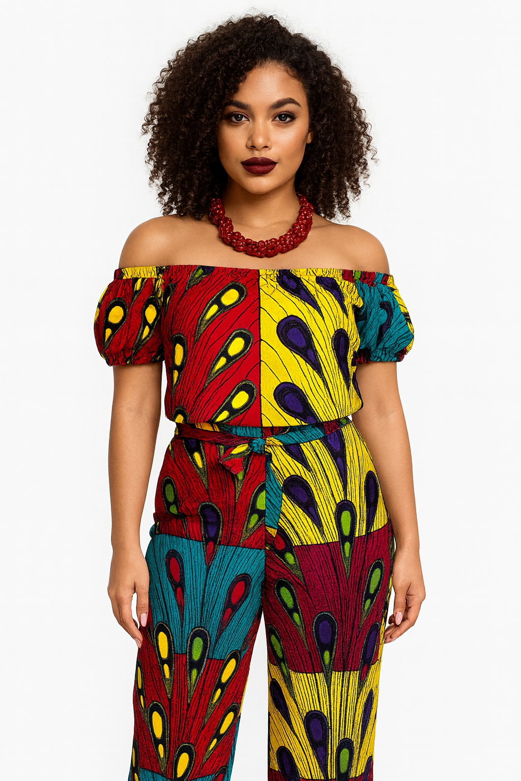 Peacock Royale Ankara Set