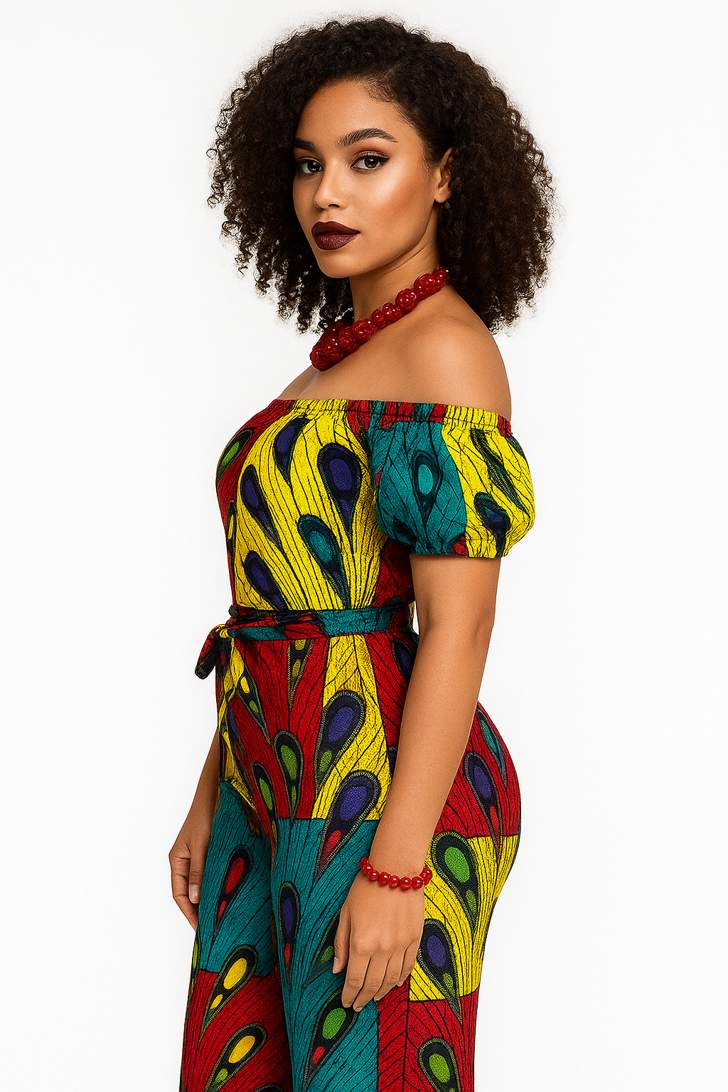 Peacock Royale Ankara Set