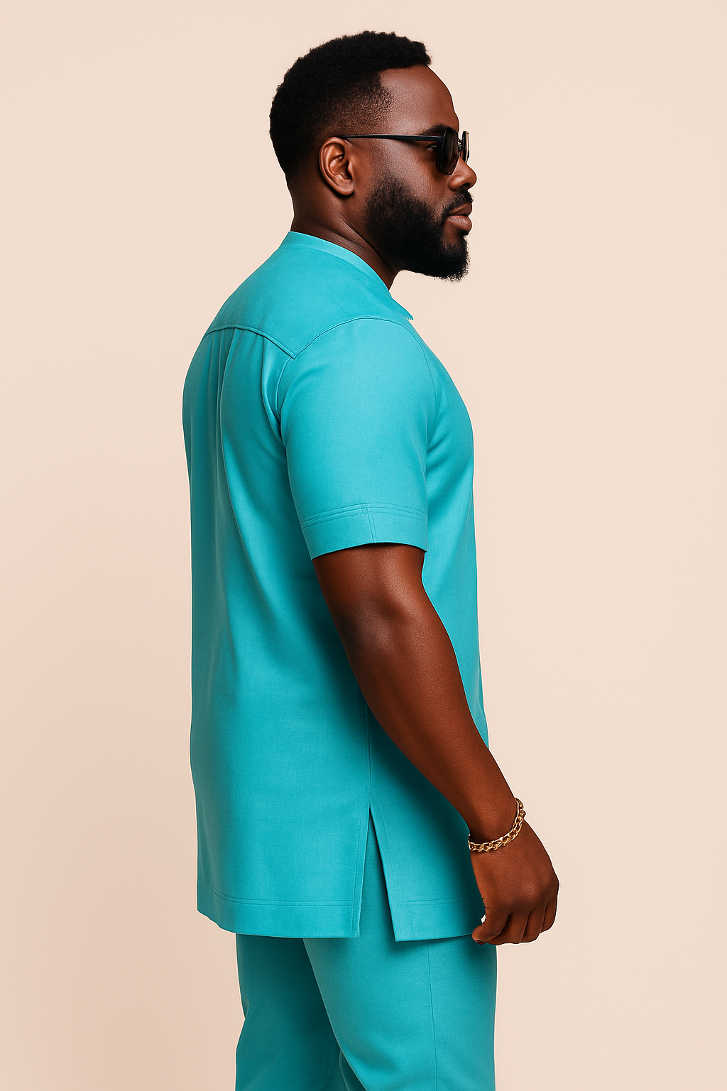 Coastal Edge Kaftan Set