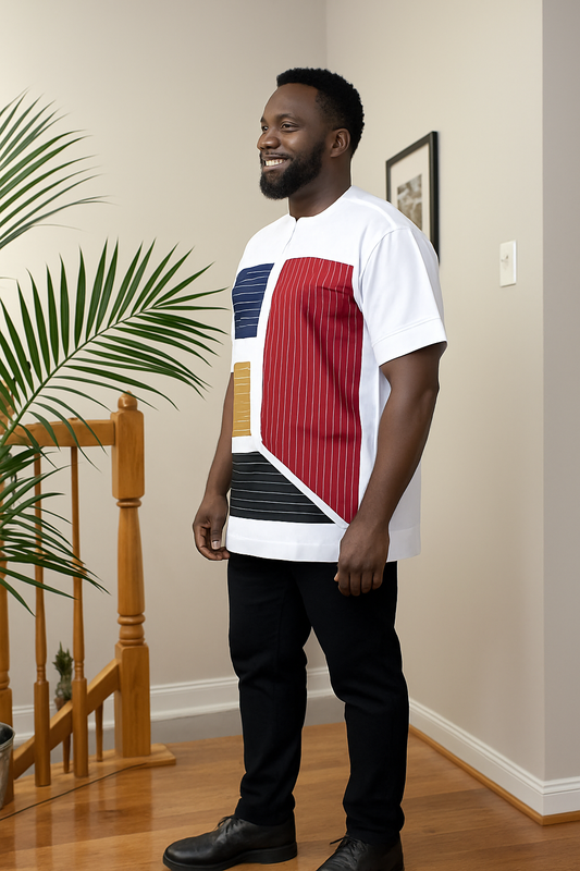 Heritage Color Block Tunic