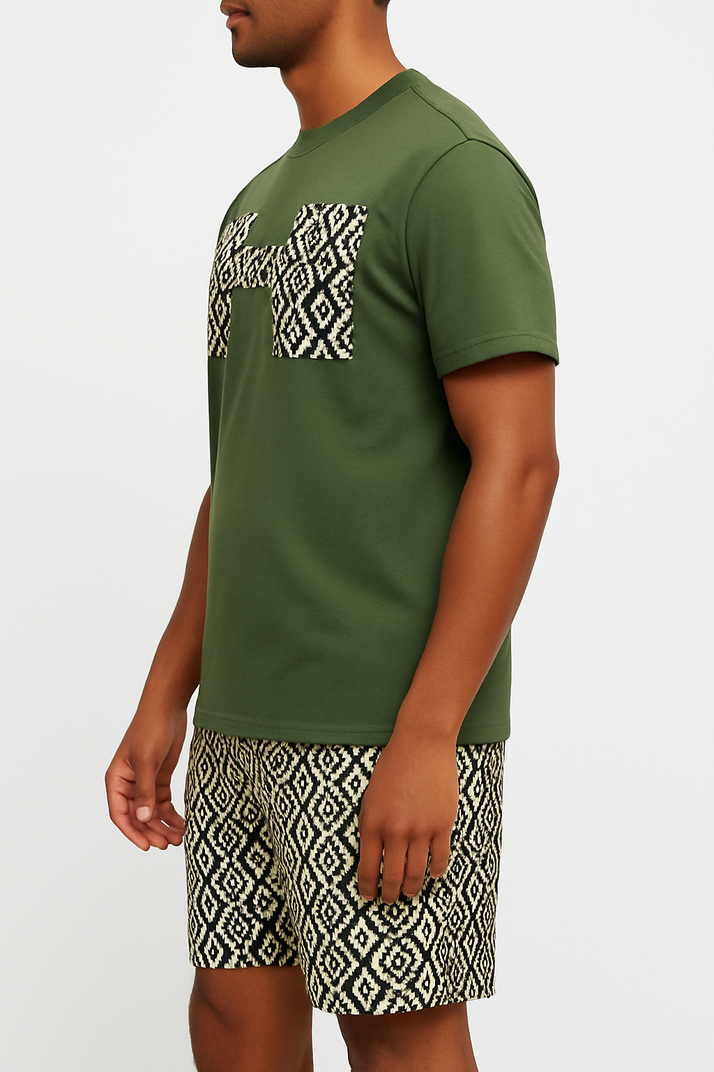 Tribal Patchwork Green Set