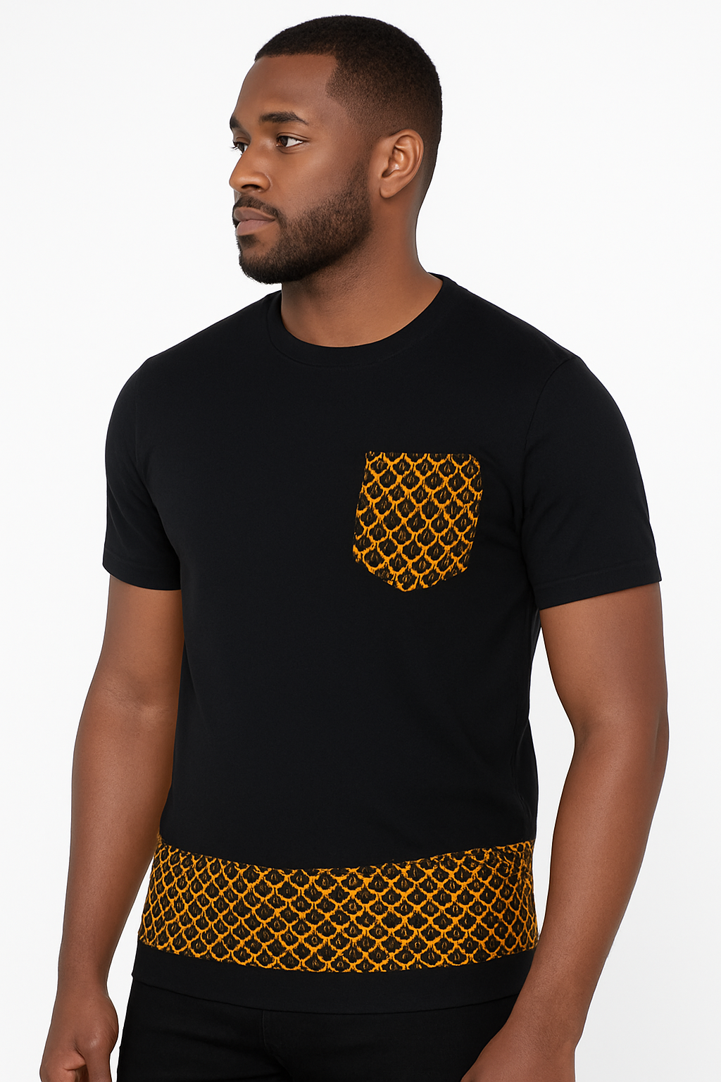 Midnight Scales Pocket Tee