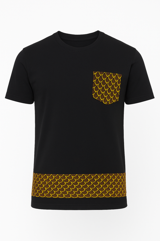 Midnight Scales Pocket Tee