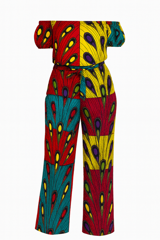 Peacock Royale Ankara Set