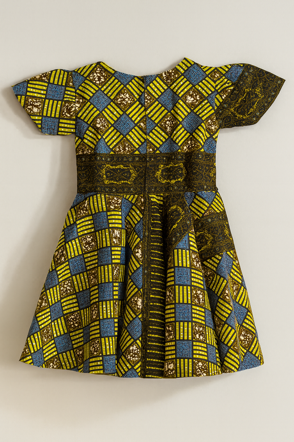 Little Sunshine Ankara Dress