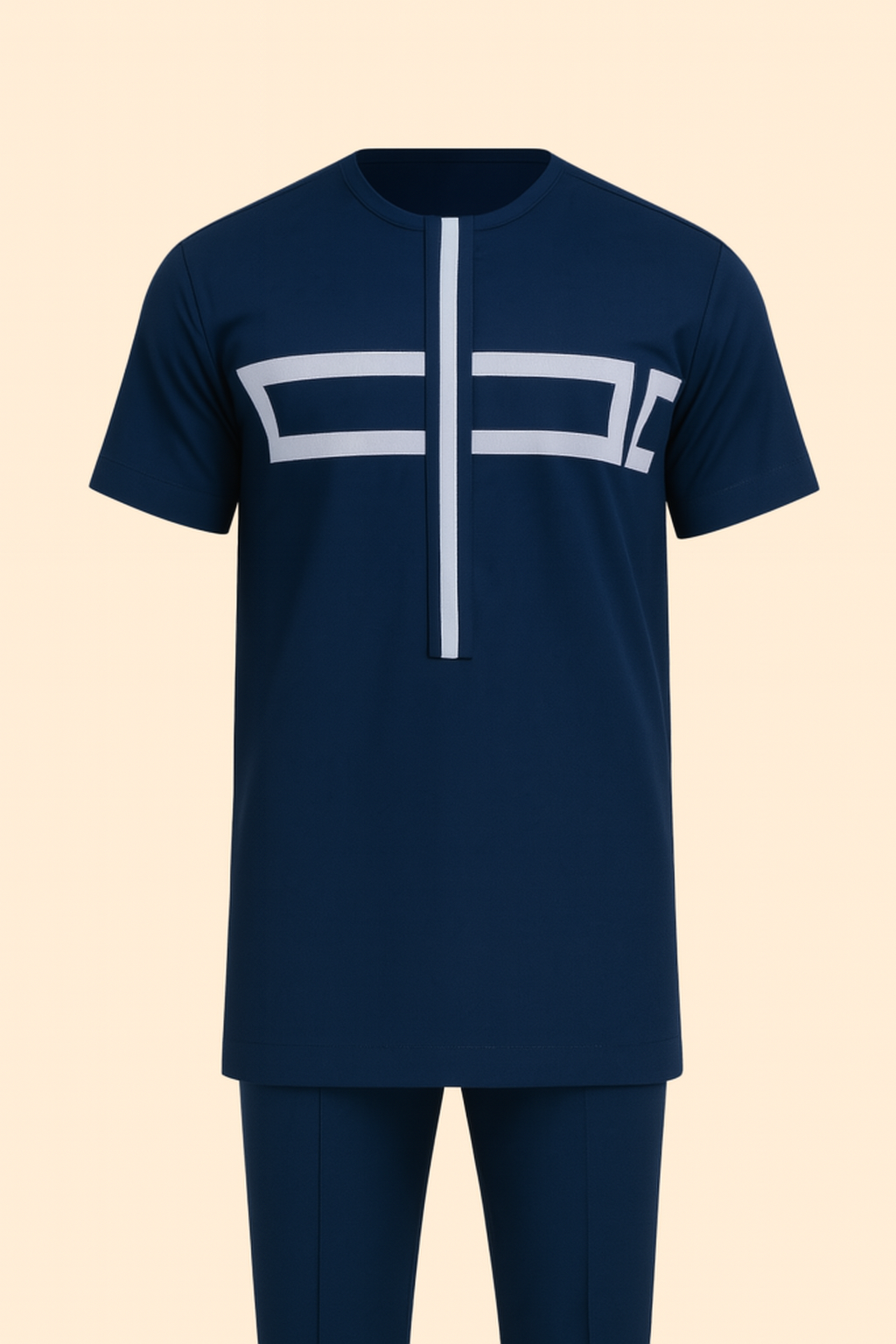 Imperial Blue Kaftan Set