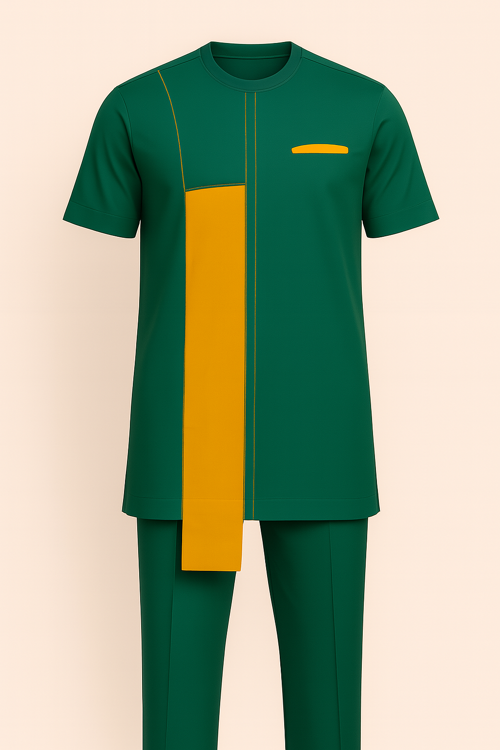 Emerald Prestige Kaftan Set