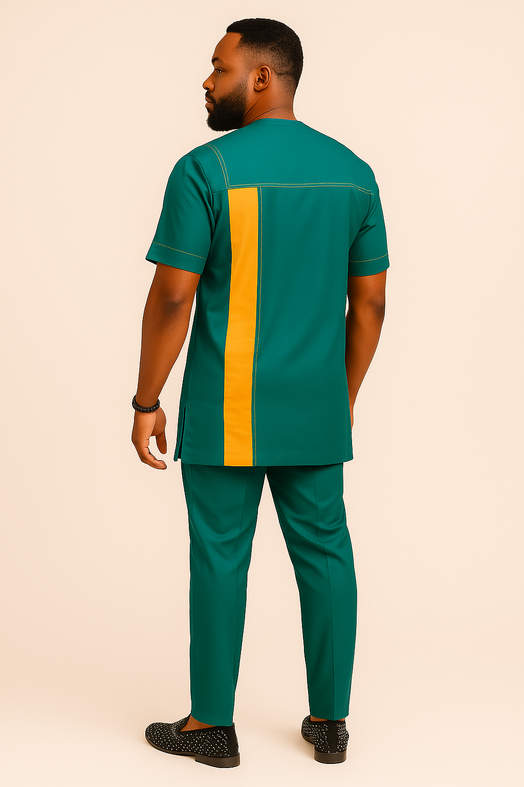 Emerald Prestige Kaftan Set