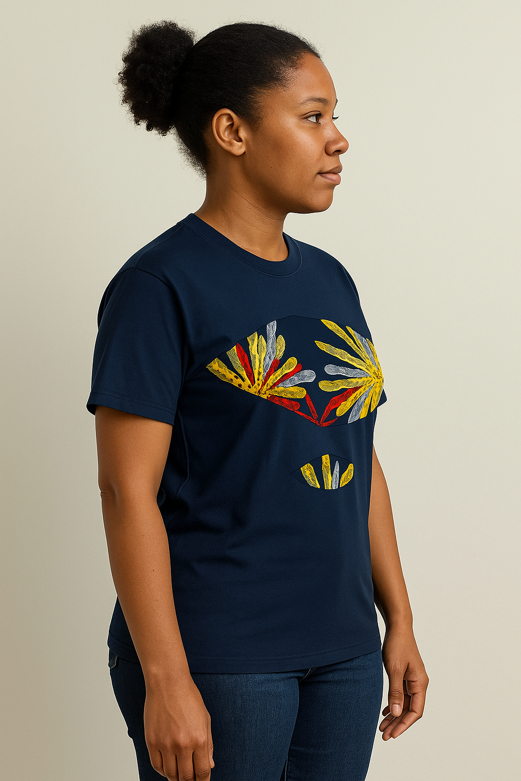 Midnight Bloom Tee