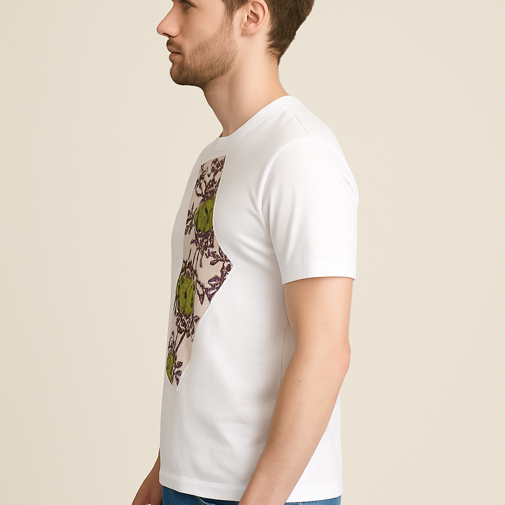 GeoFlare White Tee