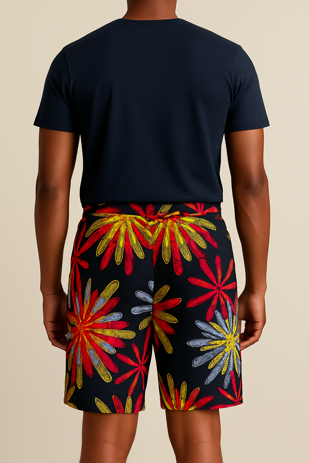 Sundust Burst Ankara Shorts